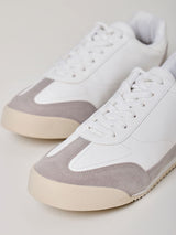 Tênis Conforto Camurça Offwhite