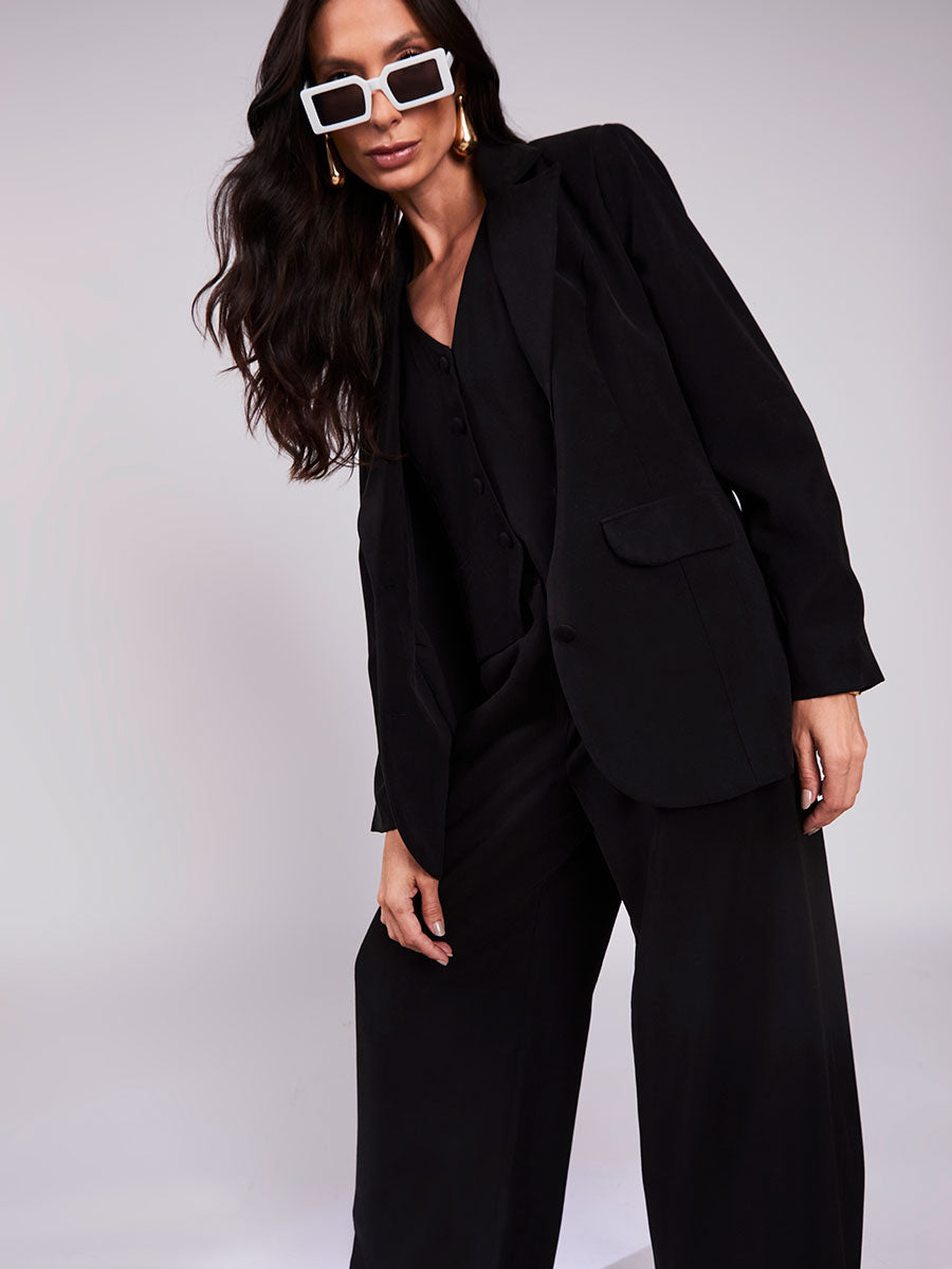 Blazer Alfaiataria Preto